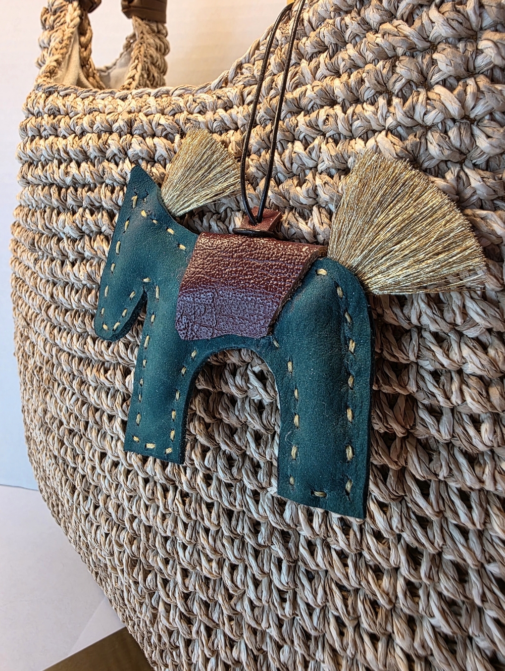 Handcrafted Pony Bag Charm by Fucci Minnulli - Picture 2 of 4